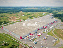 Вид здания. Мезонин Логистический парк Север Московская обл, Солнечногорск, деревня Шелепаново, д 152/2, 25 226 м2 фото 2